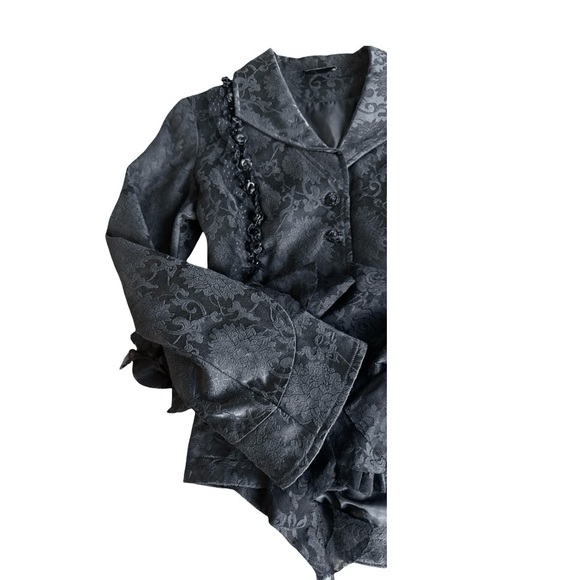 Neo-Romantic Gothic Gilded Steampunk-Living Dead Souls Jacket -M - Picture 6 of 17